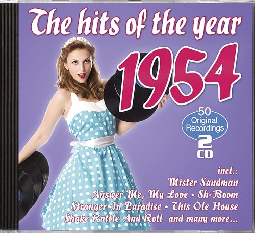 VARIOUS ARTISTS - HITS OF THE YEAR 1954 - DCD image 2