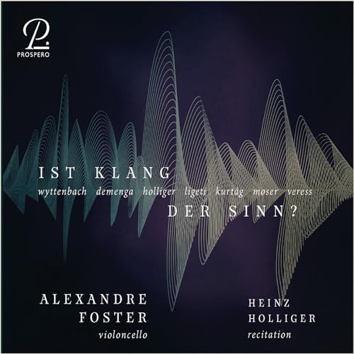 Alexandre Foster; He - Ist Klang der Sinn? - Contemporary Works for Cell image 1