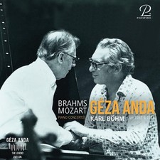 Geza Anda; Karl Bohm - Brahms & Mozart: Geza Anda live 1963 & 1974 - CD image 1