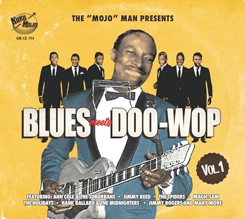 VARIOUS ARTISTS - BLUES MEETS DOO WOP VOL 1. - CD image 1