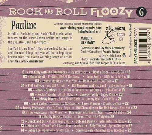 VARIOUS ARTISTS - ROCK & ROLL FLOOZY 6 - PAULINE - CD image 2