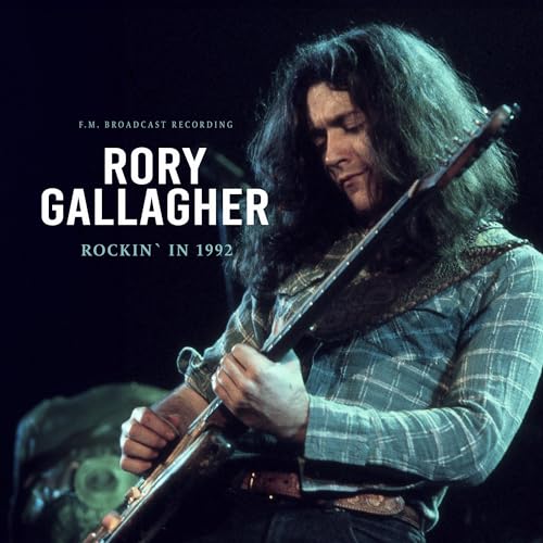 RORY GALLAGHER - ROCKIN` IN 1992 (CLEAR VINYL) - Vinyl Record image 1