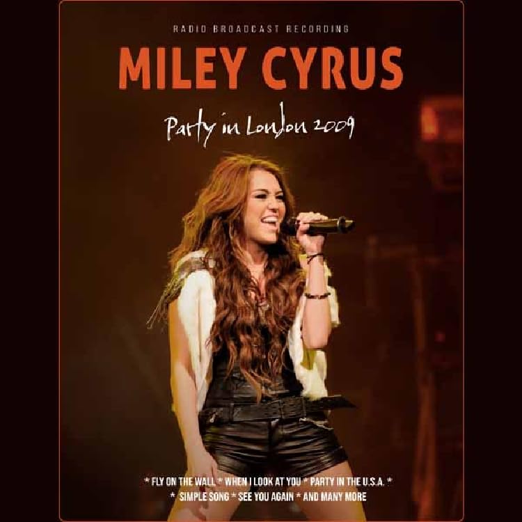 MILEY CYRUS - PARTY IN LONDON 2009 (CD DIGISLEEVE) - CDD image 1