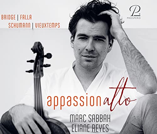 AppassionAlto; Bridge, De Falla, Schumann & Vieuxtemps - CD image 1