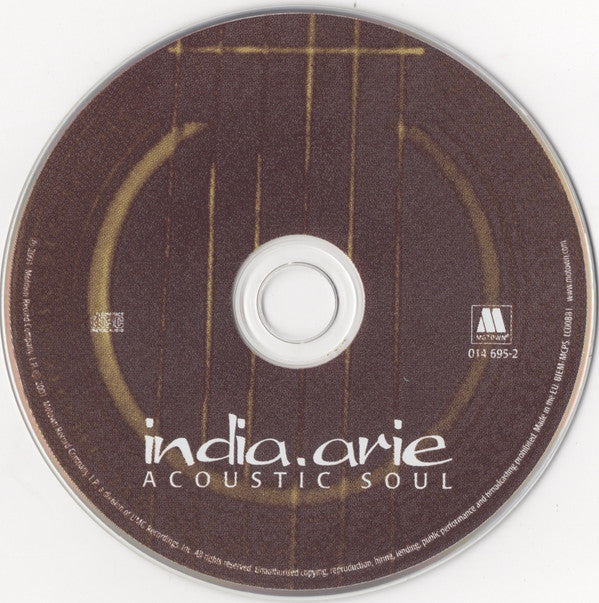 India.Arie - Acoustic Soul - Used CD image 4