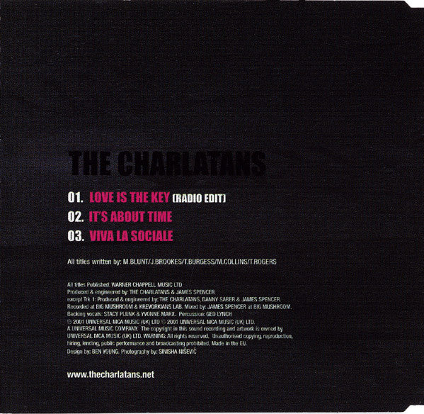 Charlatans - Love Is The Key - Used CD image 2