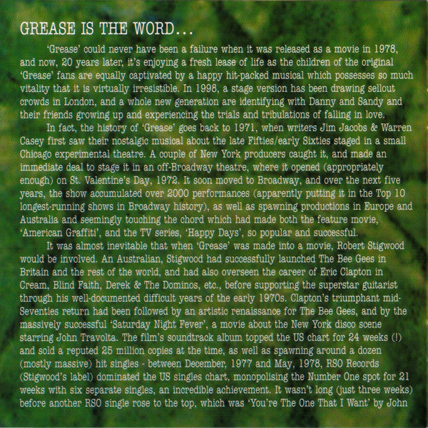 Various - Grease (The Original Soundtrack From The Motion Picture) - CD image 11