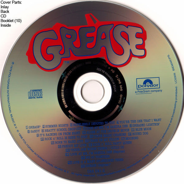 Various - Grease (The Original Soundtrack From The Motion Picture) - CD image 9