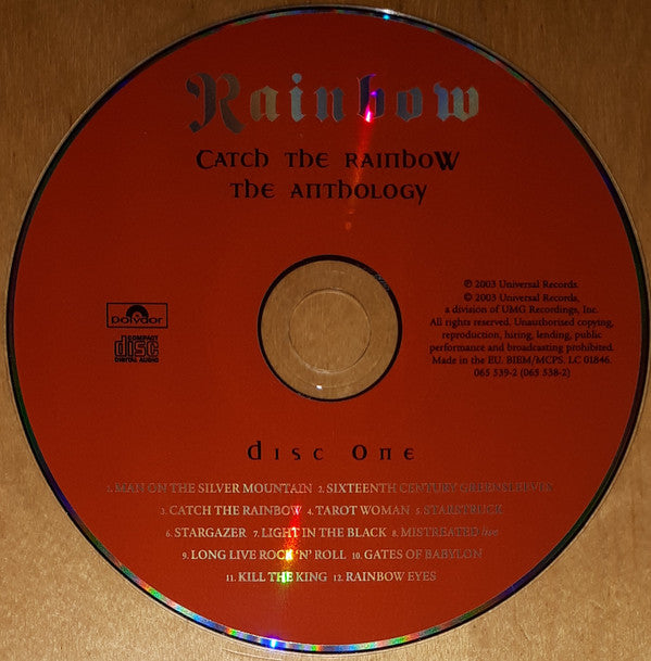 Rainbow - Catch The : The Anthology - CD image 2