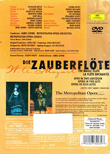 Wolfgang Amadeus Moz - Die Zauberflote - DVD image 3