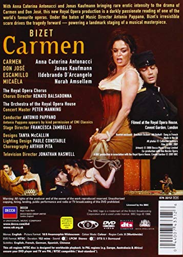 Carmen: Royal Opera House (Pappano) - DVD image 3