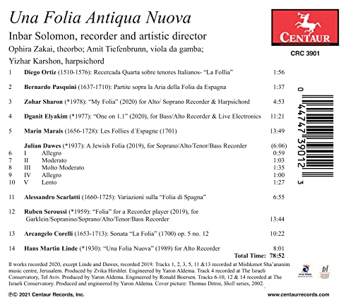 UNA FOLIA ANTIQUA NU - CD image 2