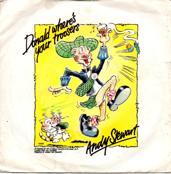 Andy Stewart - Donald Where's Your Troosers? - Used Vinyl Record 7" image 1