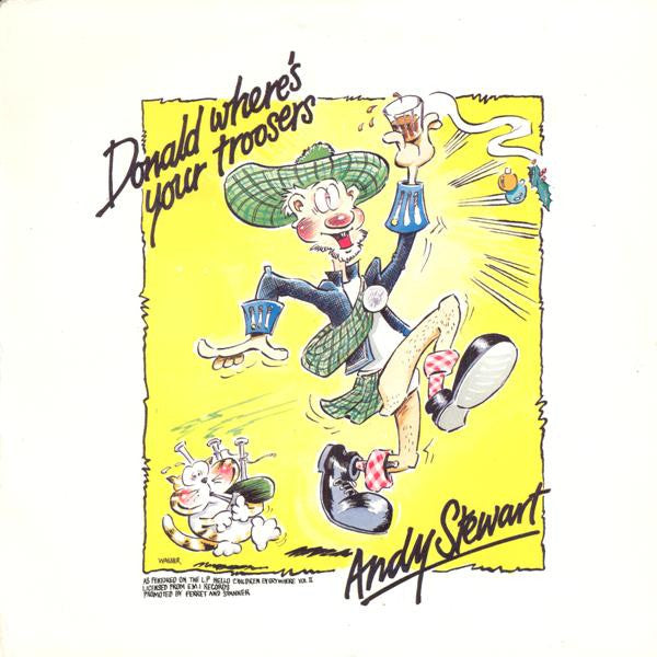 Andy Stewart - Donald Where's Your Troosers? - Used Vinyl Record 7" image 5