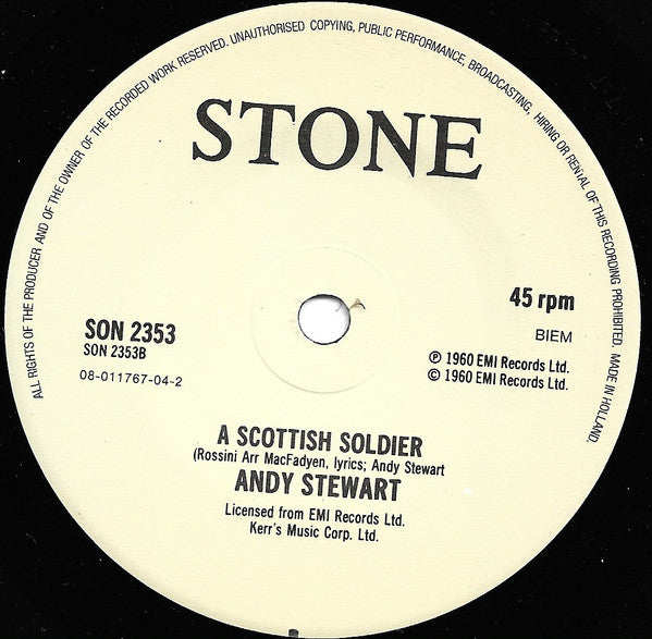 Andy Stewart - Donald Where's Your Troosers? - Used Vinyl Record 7" image 8