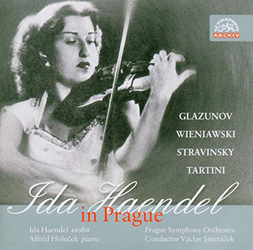 IDA HAENDAL; VIOLIN - IDA HAENDEL IN PRAGUE - CD image 1