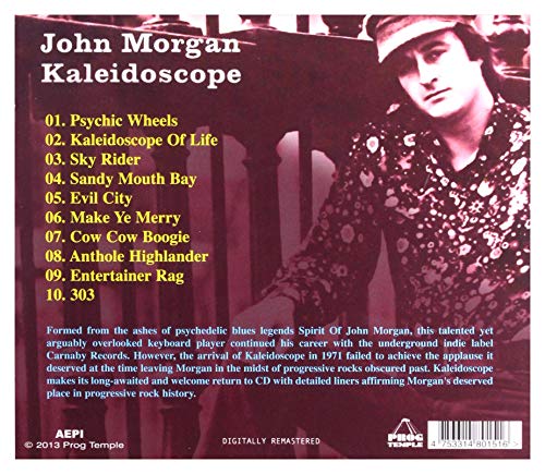 JOHN MORGAN - KALEIDOSCOPE - CD image 2
