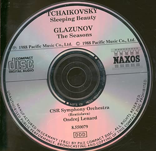 Tchaikovsky/Glazunov - Sleeping Beauty/Seasons - CD image 3