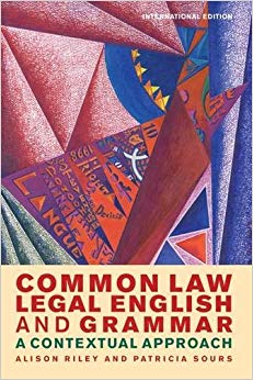 Common Law Legal English and Grammar : A Contextual Approach