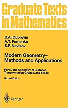 Modern Geometry - Methods and Applications : Part I: The Geometry of Surfaces, Transformation Groups, and Fields : 93