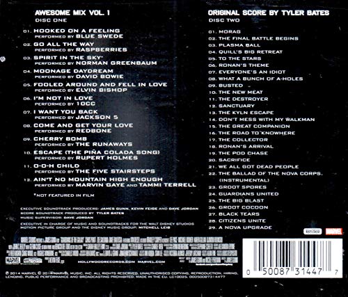 Various - Guardians Of The Galaxy Deluxe - CD image 2