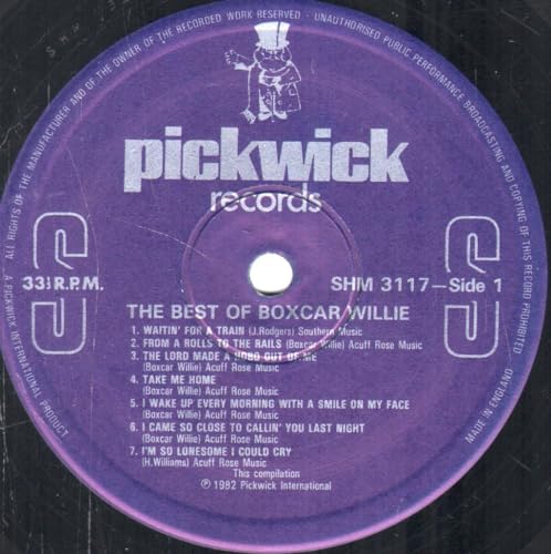 Boxcar Willie - Best Of - Used Vinyl Record image 3