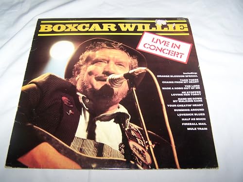 Boxcar Willie - Live In Concert - Used Vinyl Record image 1