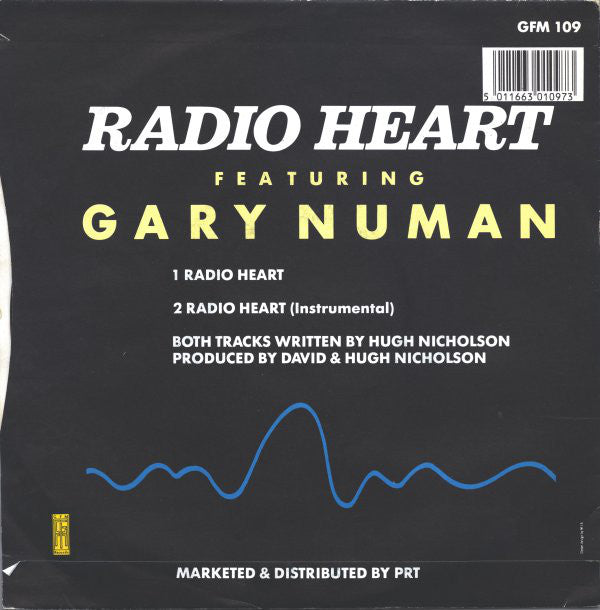 Radio Heart - Used Vinyl Record 7" image 6