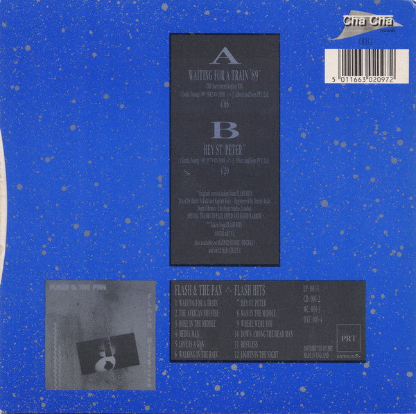 Flash & The Pan - Waiting For A Train '89 (Digital Remix) - Used Viny image 2