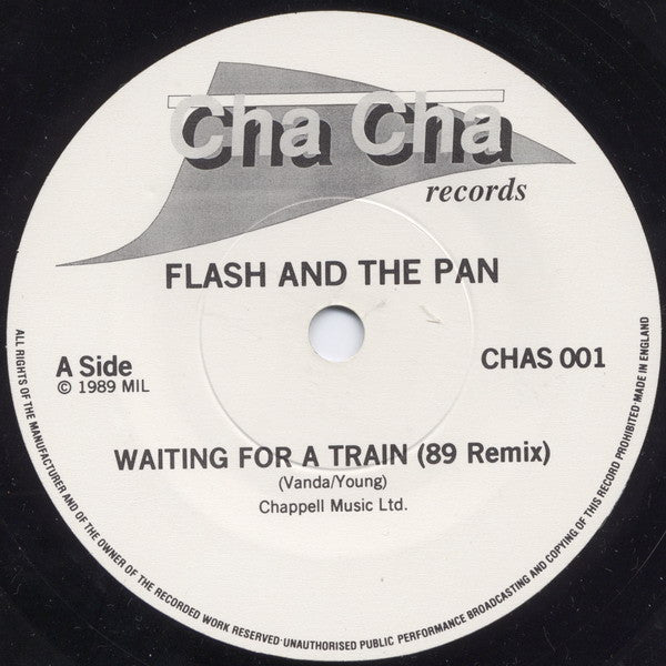 Flash & The Pan - Waiting For A Train '89 (Digital Remix) - Used Viny image 3