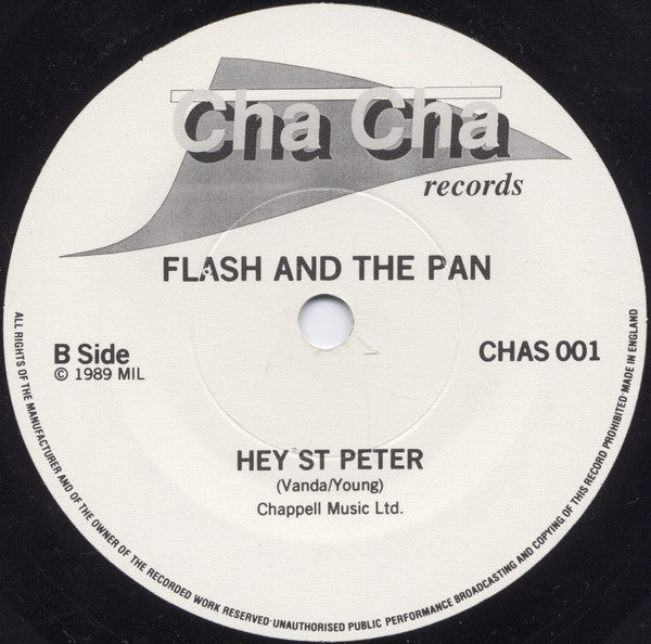 Flash & The Pan - Waiting For A Train '89 (Digital Remix) - Used Viny image 4