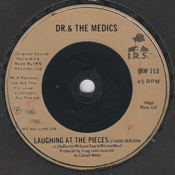 Doctor & The Medics - Spirit In The Sky - Used Vinyl Record 7" image 4