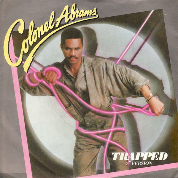 Colonel Abrams - Trapped (7" Version) - Used Vinyl Record 7" image 1