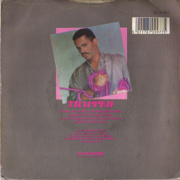 Colonel Abrams - Trapped (7" Version) - Used Vinyl Record 7" image 2