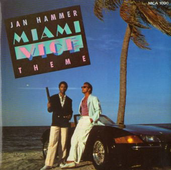 Jan Hammer - Miami Vice Theme - Used Vinyl Record 7" image 5