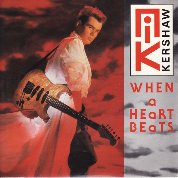 Nik Kershaw - When A Heart Beats - Used Vinyl Record 7" image 5
