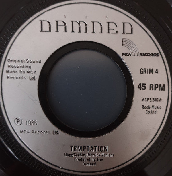 Damned - Eloise - Used Vinyl Record 7" image 4