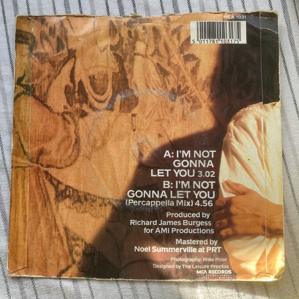 Colonel Abrams - I'm Not Gonna Let You - Used Vinyl Record 7" image 6