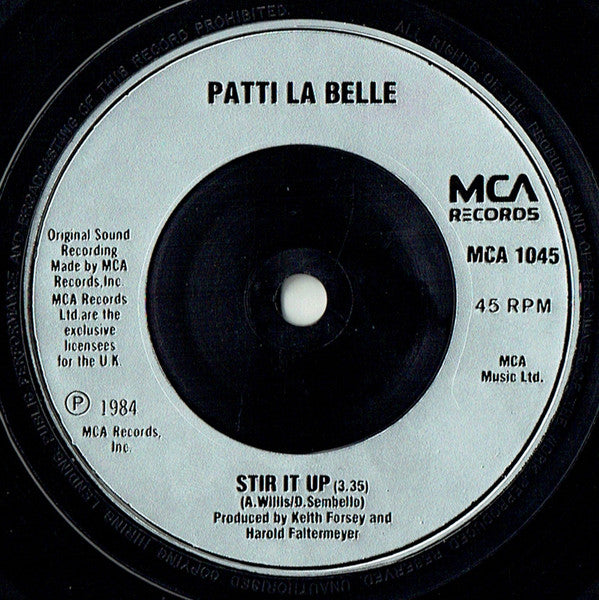 Patti LaBelle - On My Own - Used Vinyl Record 7" image 4