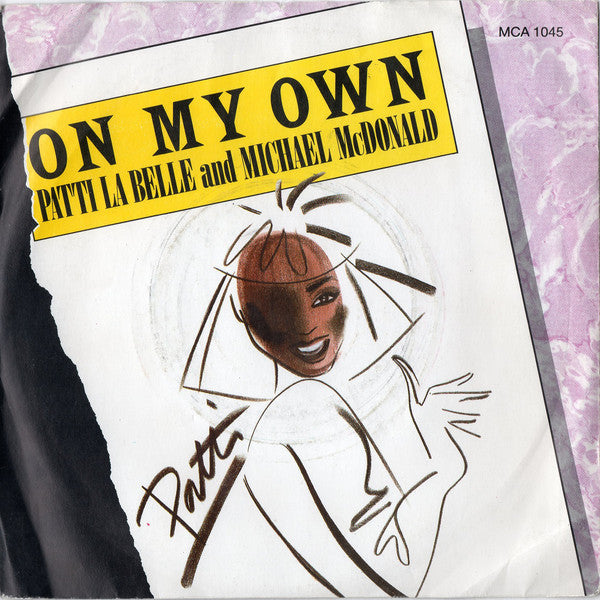 Patti LaBelle - On My Own - Used Vinyl Record 7" image 5