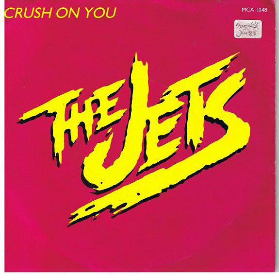 Jets - Crush On You - Used Vinyl Record 7" image 5