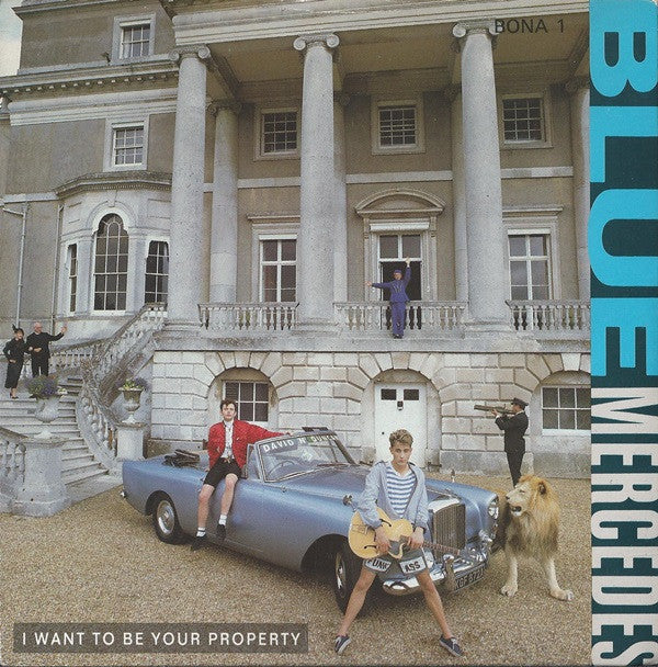 Blue Mercedes - I Want To Be Your Property - Used Vinyl Record 7" image 1