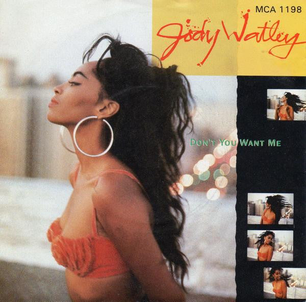 Jody Watley - Don't You Want Me - Used Vinyl Record 7" image 1