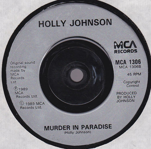 Holly Johnson - Love Train - Used Vinyl Record 7" image 8