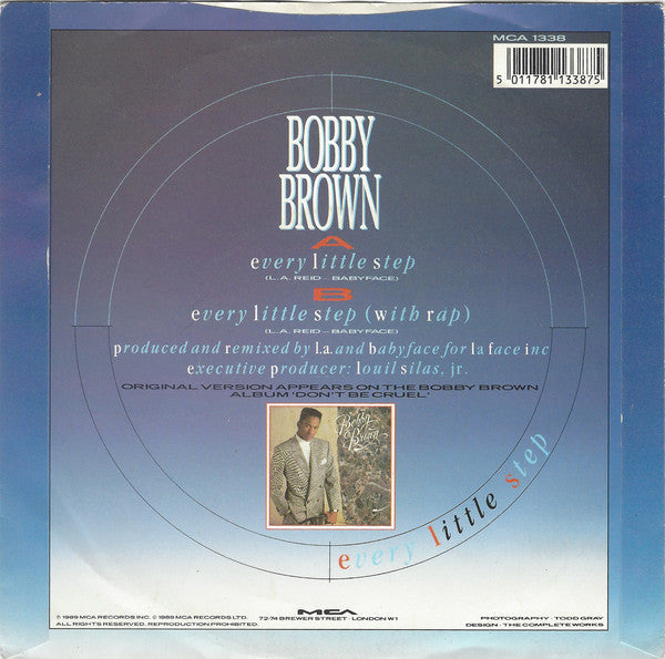 Bobby Brown - Every Little Step - Used Vinyl Record 7" image 6