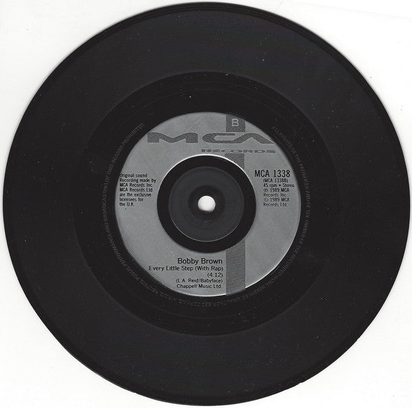 Bobby Brown - Every Little Step - Used Vinyl Record 7" image 8