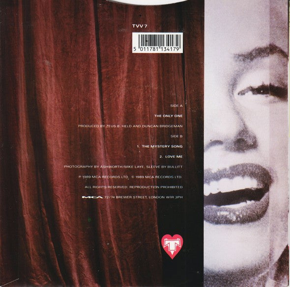Transvision Vamp - Only One - Used Vinyl Record 7" image 6