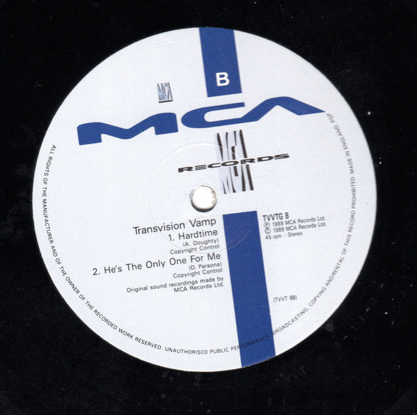 Transvision Vamp - Landslide Of Love - Used Vinyl Record 12" image 4