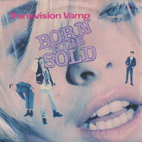 Transvision Vamp - Born To Be Sold - Used Vinyl Record 7" image 1