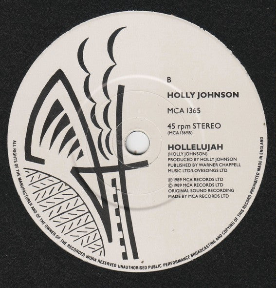 Holly Johnson - Heaven's Here - Used Vinyl Record 7" image 8